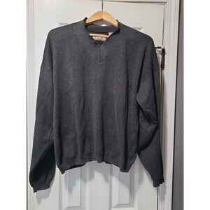 Adirondack Savile Row Gray Men's Sweater Size L Large